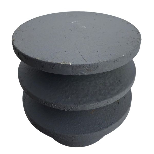 Polia De Ferro Fundido 70MM Com 2 Canais B